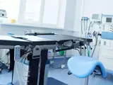 Sterilized equipment in a clinic