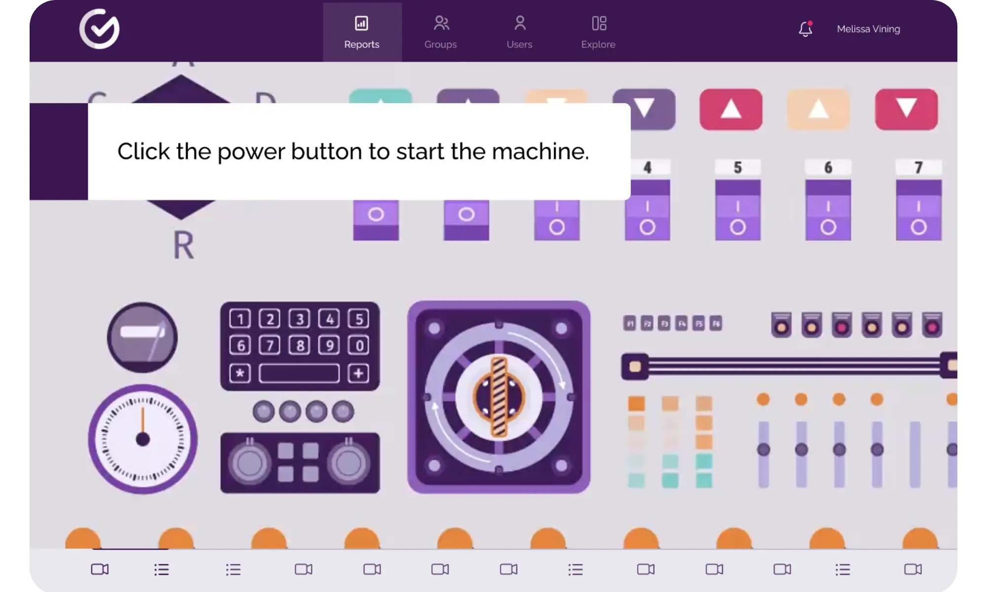 Hotspot step type in SimTutor Author